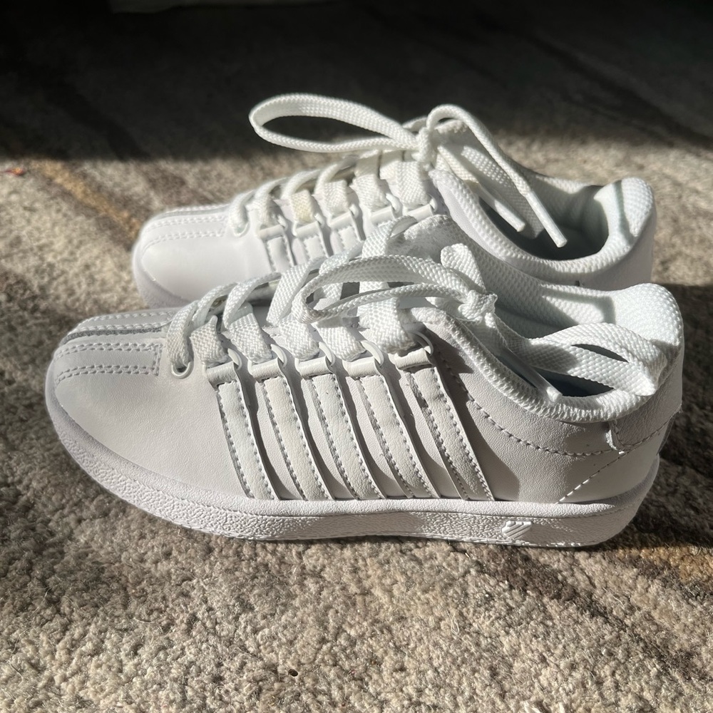 K-Swiss Kids Classic VN White Sneakers